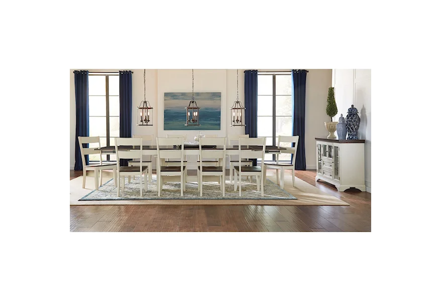 Mariposa Formal Dining Room Group by AAmerica at Esprit Decor Home Furnishings